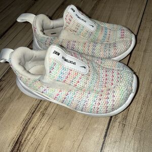 Nike Toddlers Viale Space Dye Slip On Sneakers White Size 6C